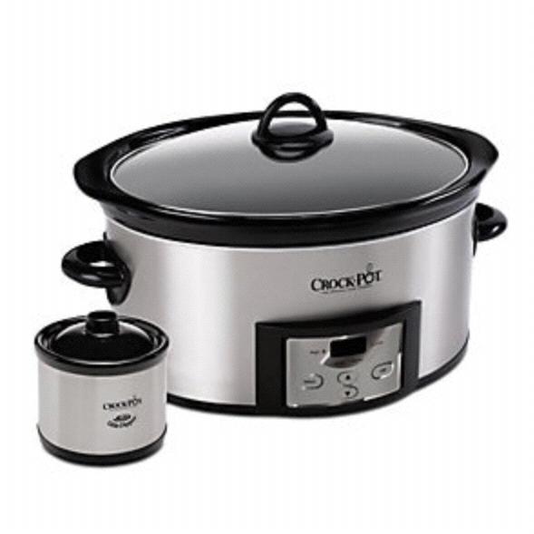 Crock-Pot® 7 qt. Slow Cooker with Little Dipper® Warmer