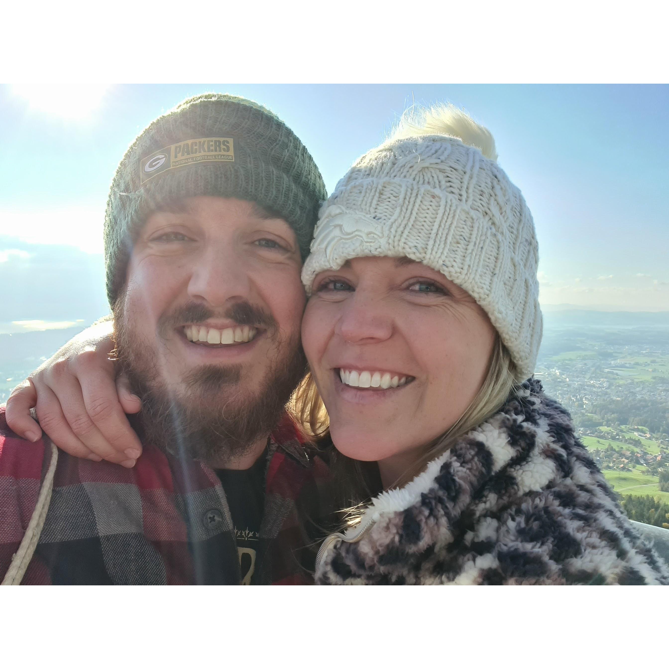 We know our love is one of a kind and are lucky we found each other! From the moment we left each other in Nashville we knew we would be together forever. They say when you know you know :)