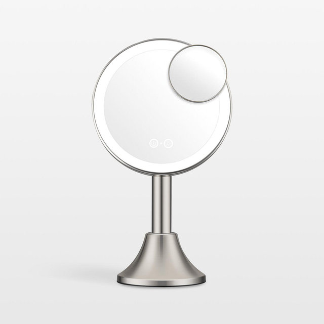 Conair Halo LED Rechargeable Brushed Nickel Vanity Mirror