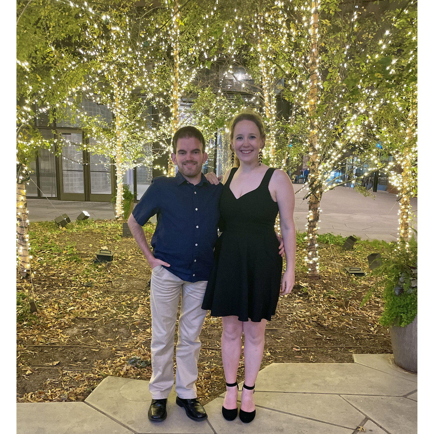 Super fancy date at Hell Kitchen in Fall 2023!