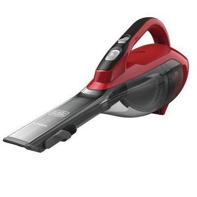 BLACK+DECKER Dustbuster Lithium Cordless Hand Vacuum 2.0 Ah Chili Red- HLVA320J26