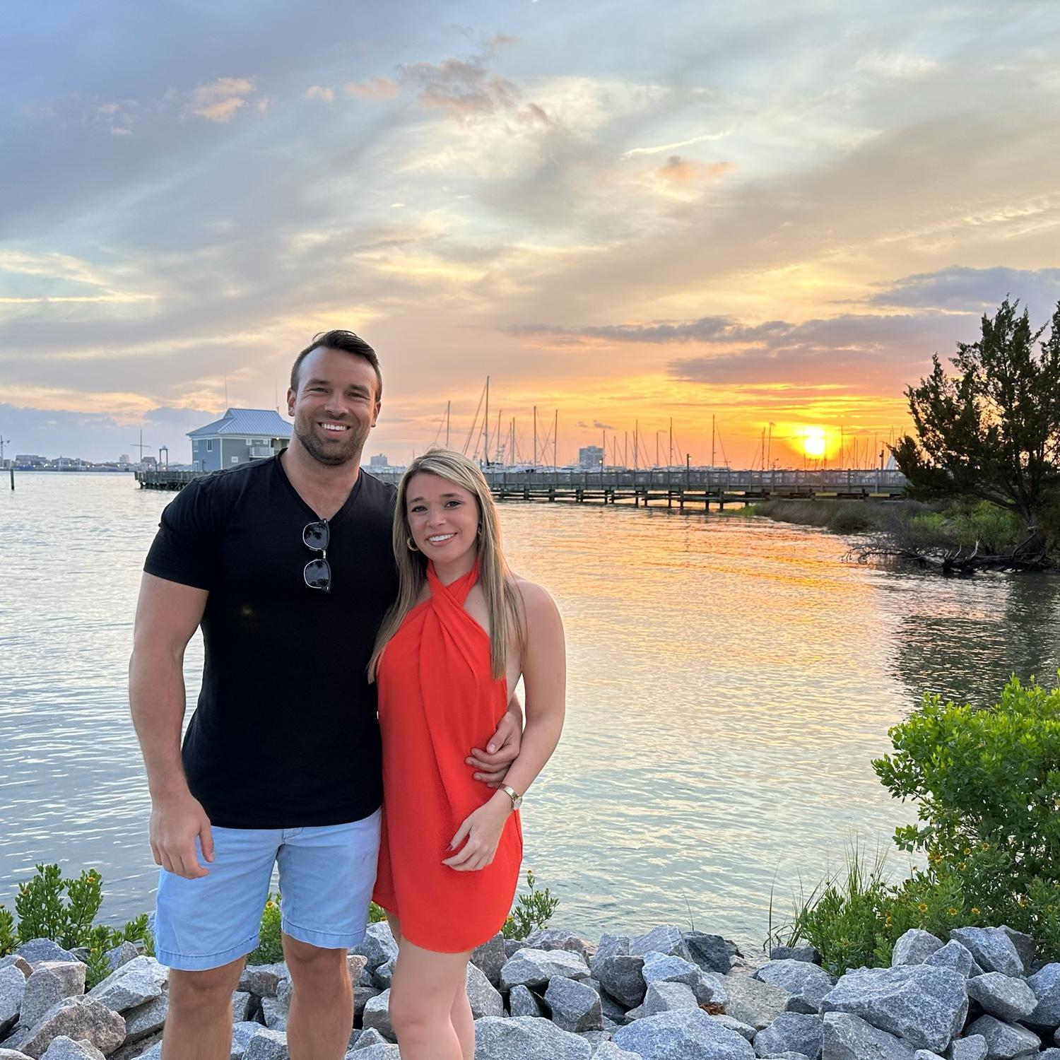 Our first vacation together! (Charleston)
Fun fact: this is where we heard our first dance song for the first time! Any guesses?