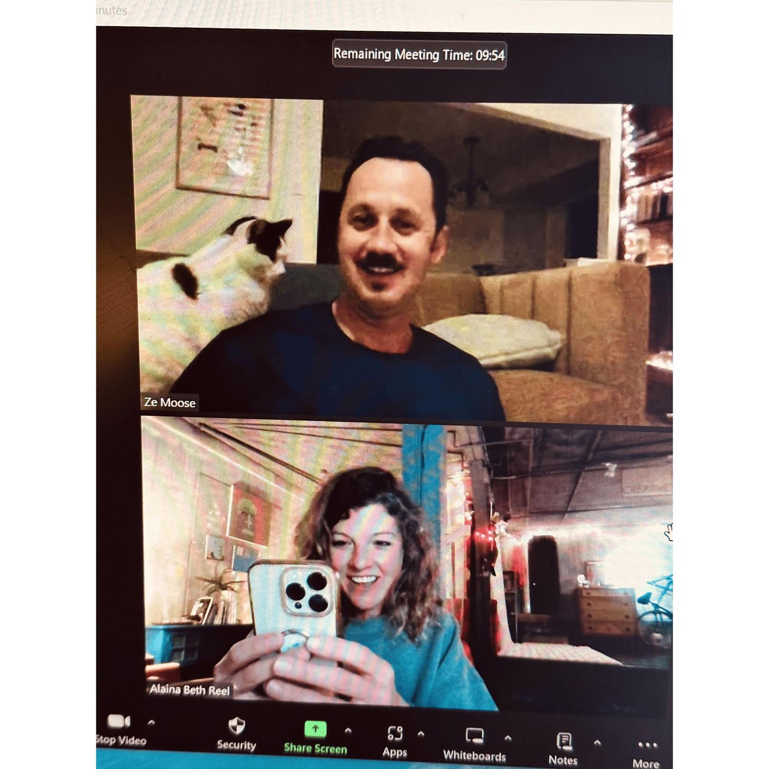 When I was living in CA, we'd stay close by having zoom date nights! Cooking dinner together, going to the theatre to watch the same movie, playing games, painting... it gently eased the distance.