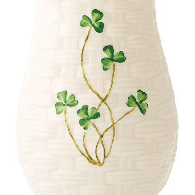 Belleek 2675 Kylemore Vase, 7-Inch, White