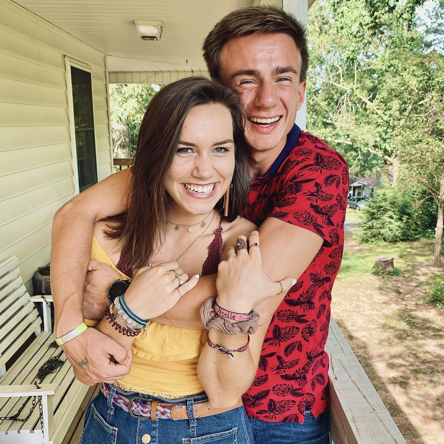 Kirby comes to Easley for Noelle's 20th birthday in June 2020.