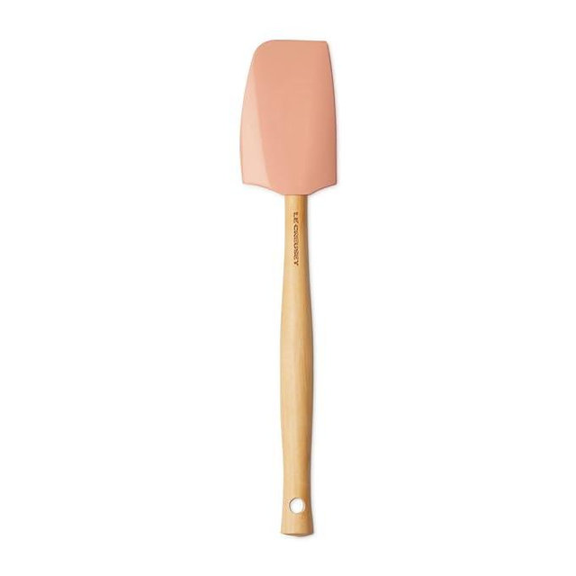Le Creuset Silicone Craft Series Medium Spatula, 11 1/8" x 2 1/4", Peche