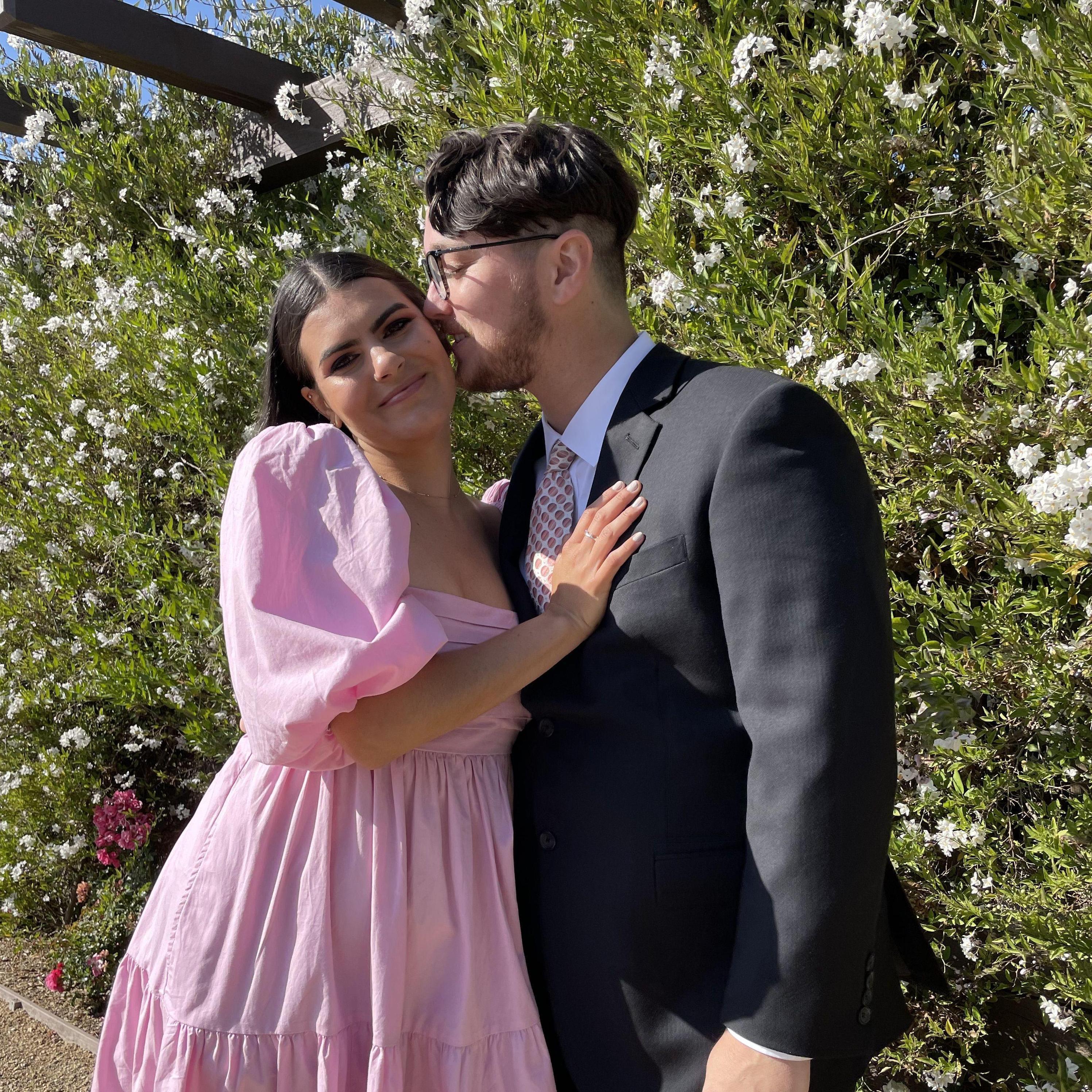 Feeling the love at Wyatt and Karlee's wedding!