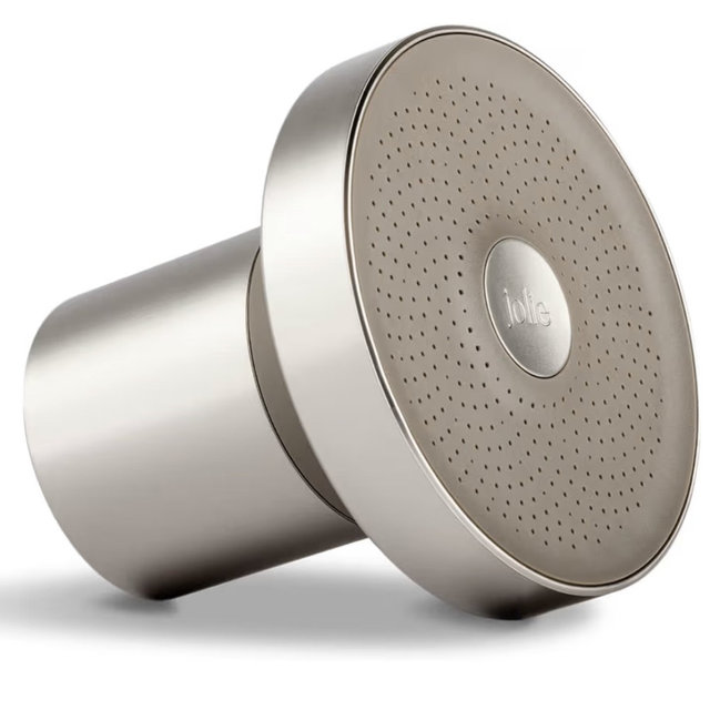 The Jolie Filtered SHOWERHEAD with Shower Water Filter System- High Pressure Showerhead, Hair and Skincare Accessory to Improve Beauty and Personal Care Routine (New Brushed Steel)
