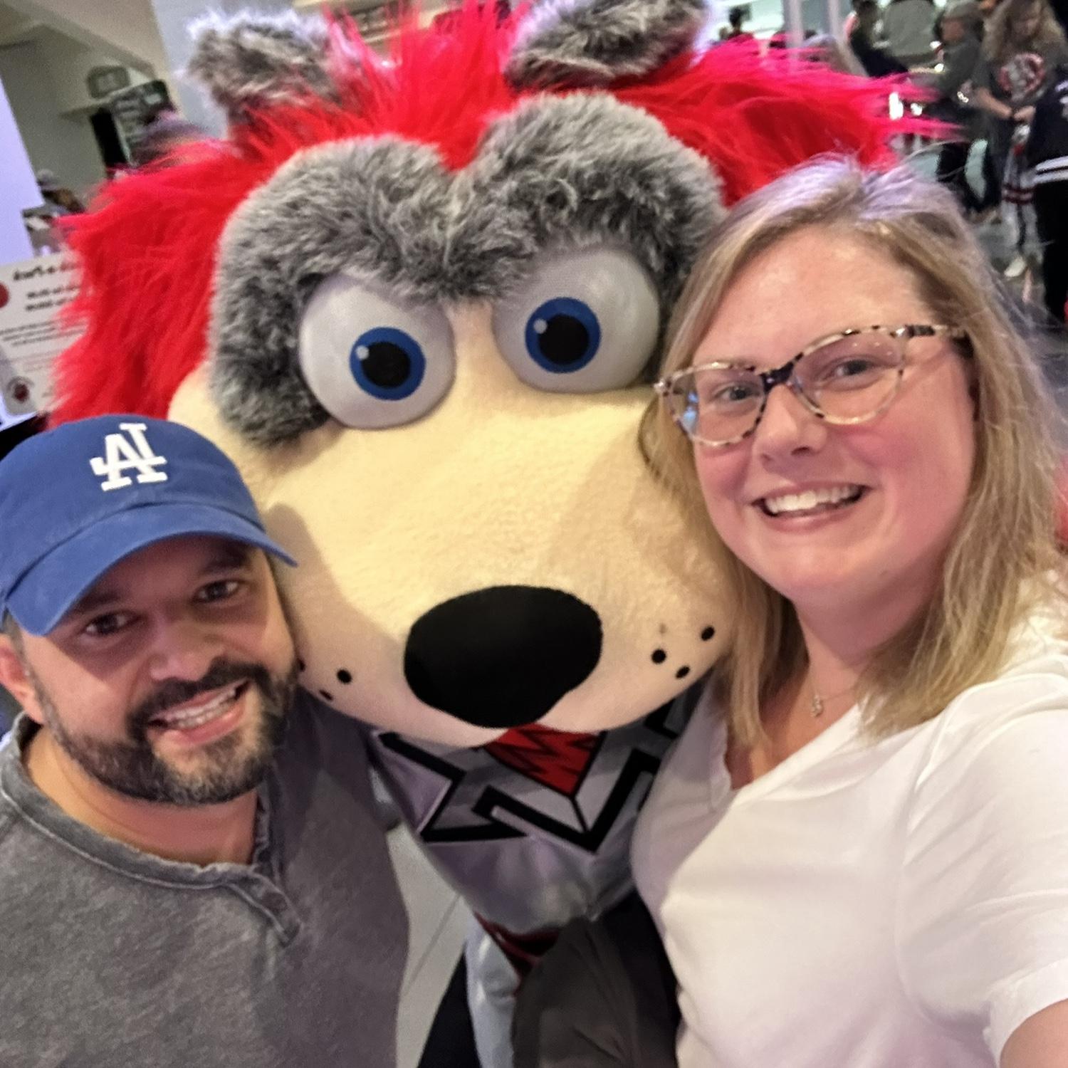 Fun times at the Huntsville Havoc hockey game.