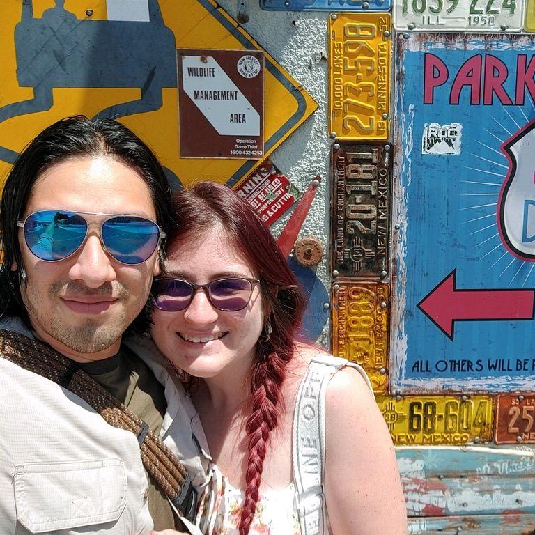 A fun shot from the 66 Diner along historic Route 66 in Albuquerque!