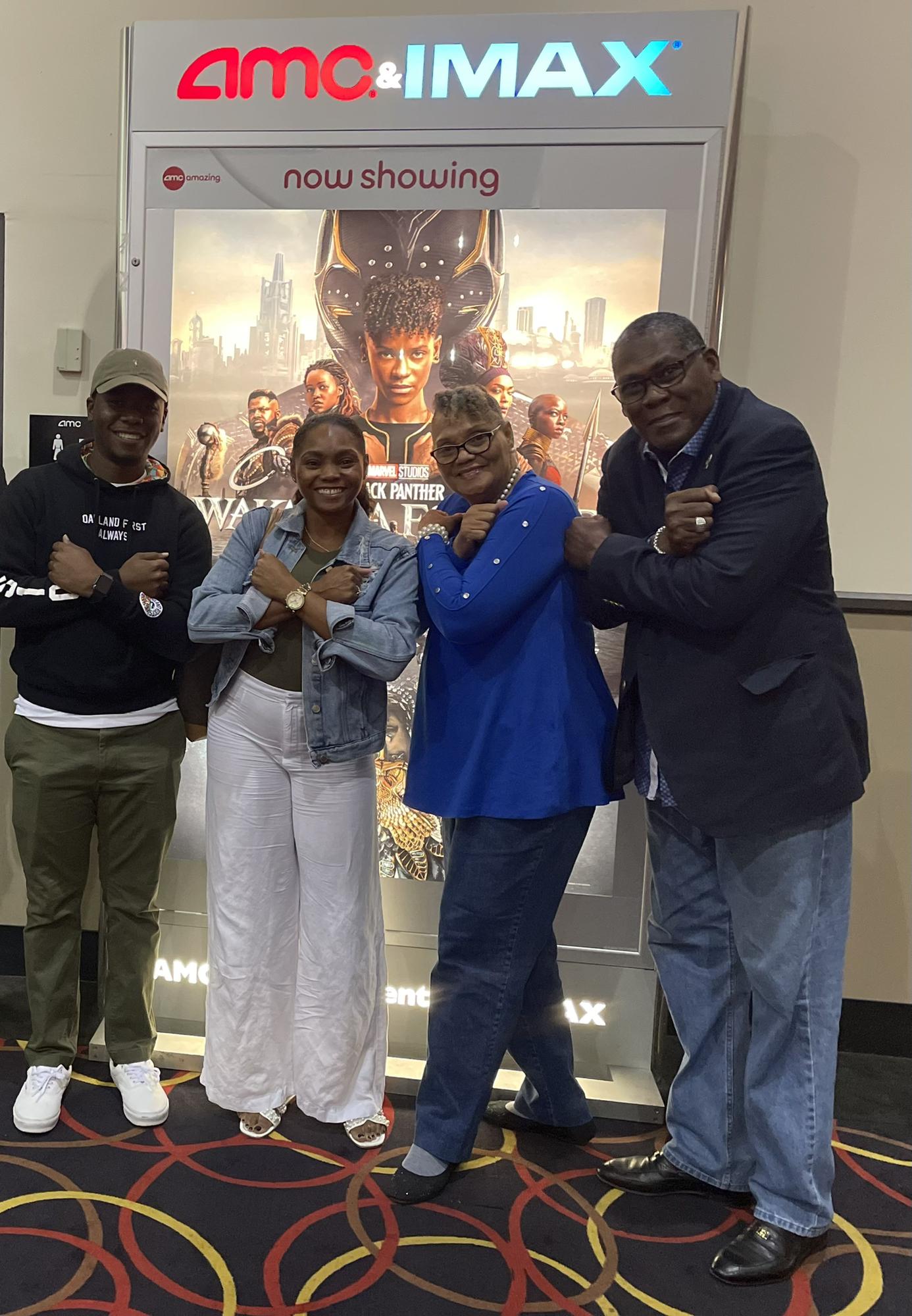 Wakanda forever with the Pinder family