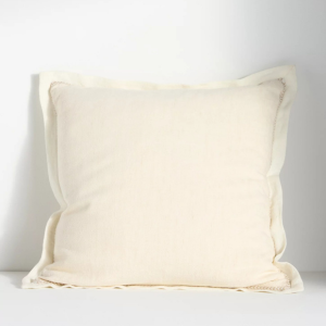 Lucy Linen Embroidered Pillow
