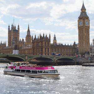 River cruise in London
