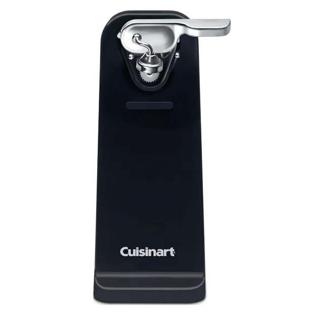 Cuisinart Deluxe Electric Can Opener, Single-Touch Automatic Can Opener, Easy-Clean Detachable Cutting Lever, Nonslip Base, CCO-50BKN, Black