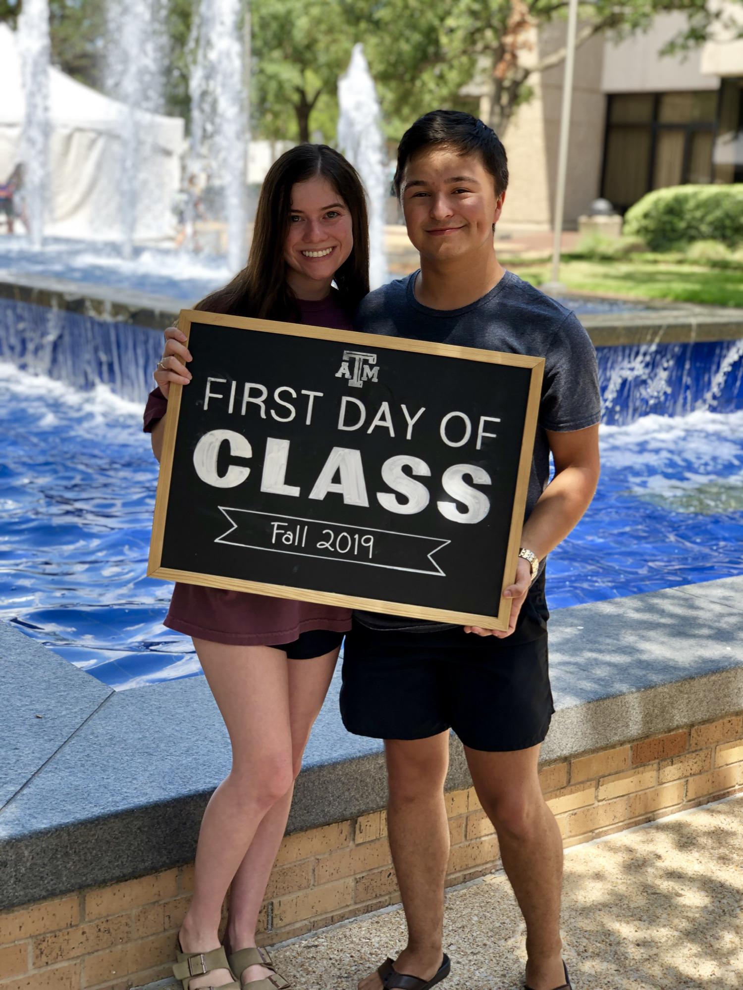 First Day of Class August 2019