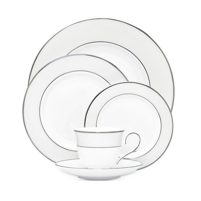 Lenox Opal Innocence Stripe 5 Pc. Place Setting