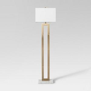 Weston Window Pane Floor Lamp Brass Lamp Only - Project 62™
