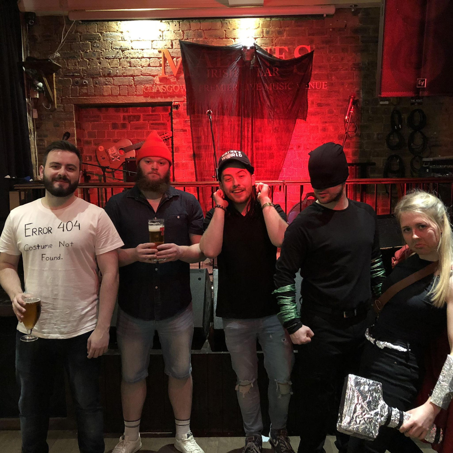 Halloween at Malones Glasgow 2018.