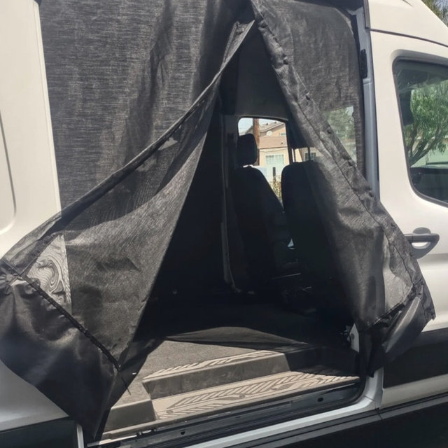 Magnetic Bug Screen – Ford Transit Mid & High Roof Vans (2015-2027) - Good Time Vans