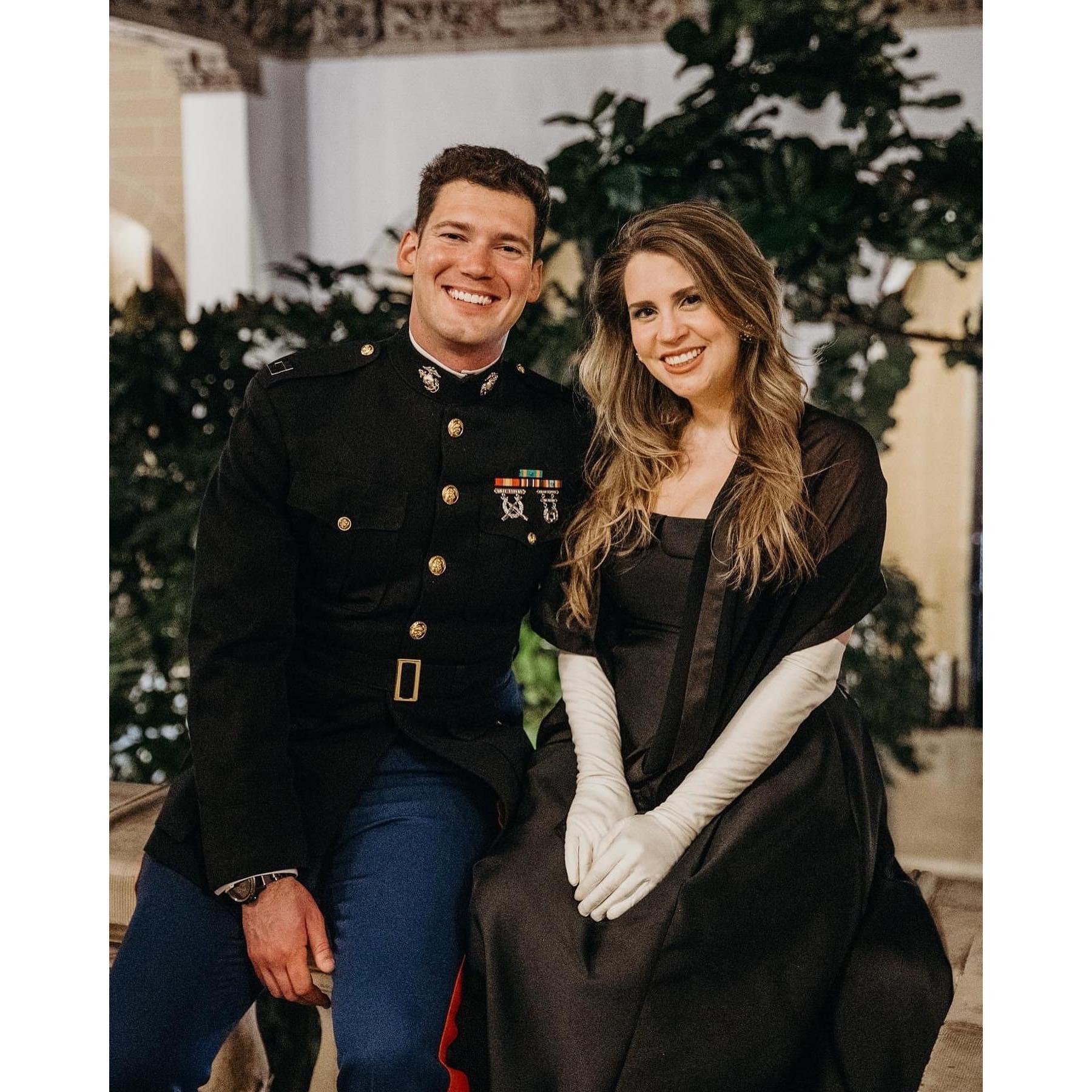 Andrea's first Waltz Ball with the Reillys