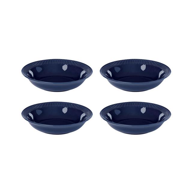 Lenox Profile Dinner Bowl Set/4 Navy