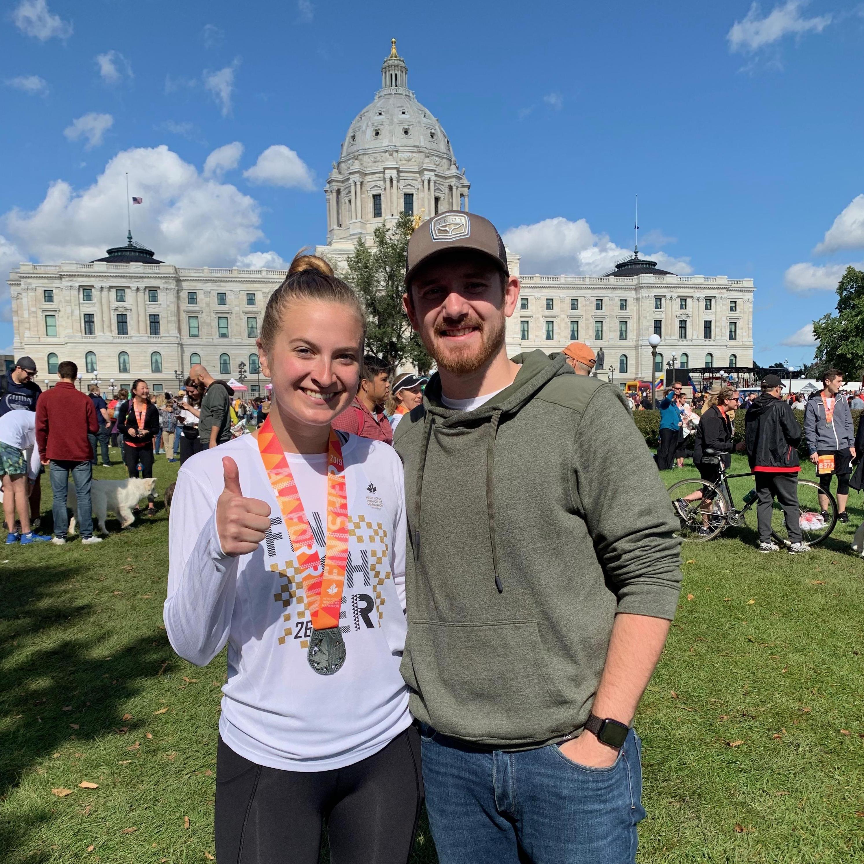 Twin Cities Marathon in 2019