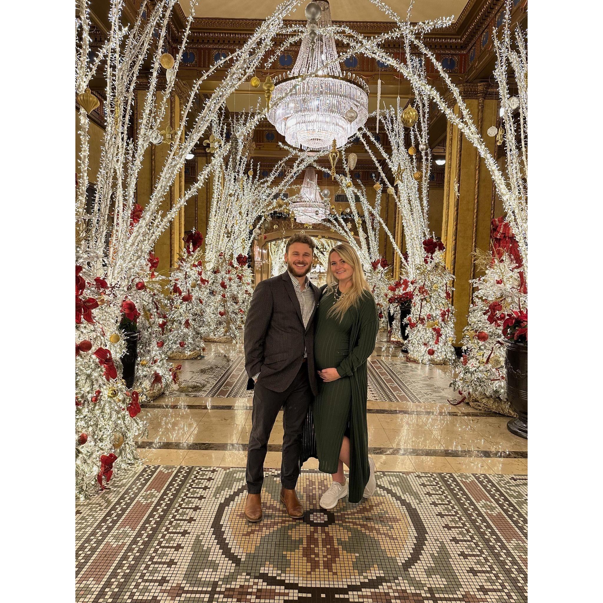 The Roosevelt in New Orleans at Christmas!