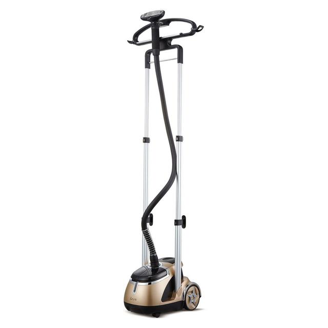 SALAV GS49-DJ Professional Dual Bar Garment Steamer with Stainless Steel Nozzle in Gold