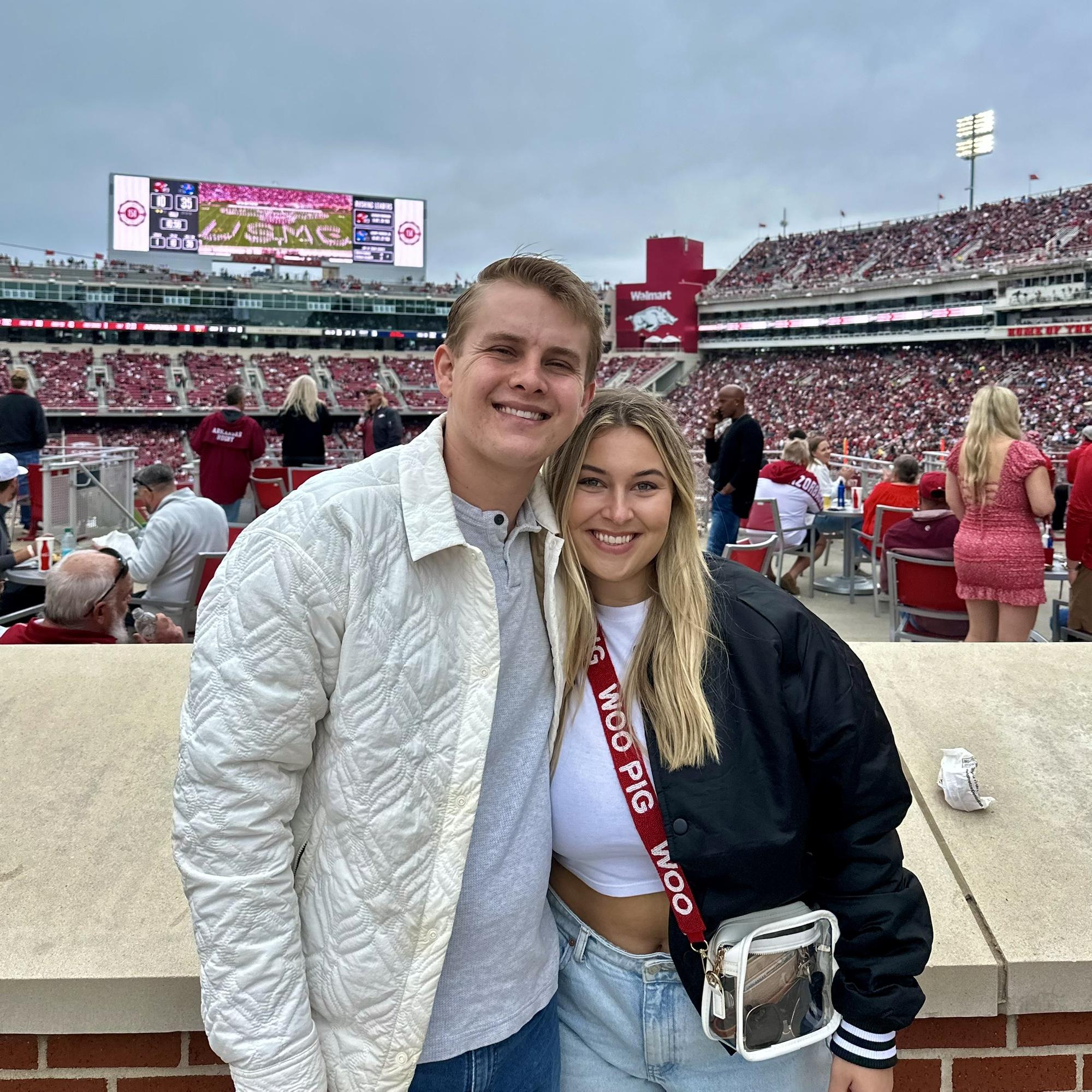 Our first photo together!