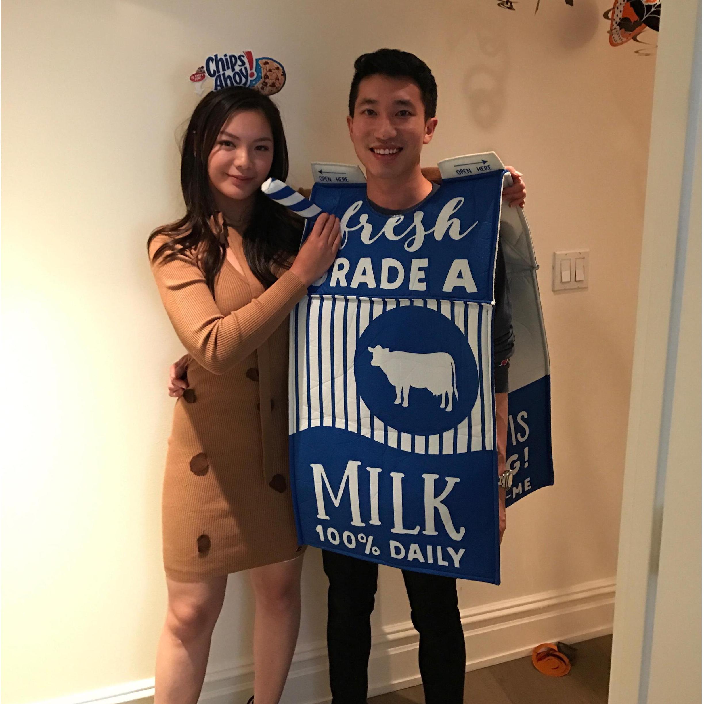 Kevin & Chloe goes together like milk & cookie!