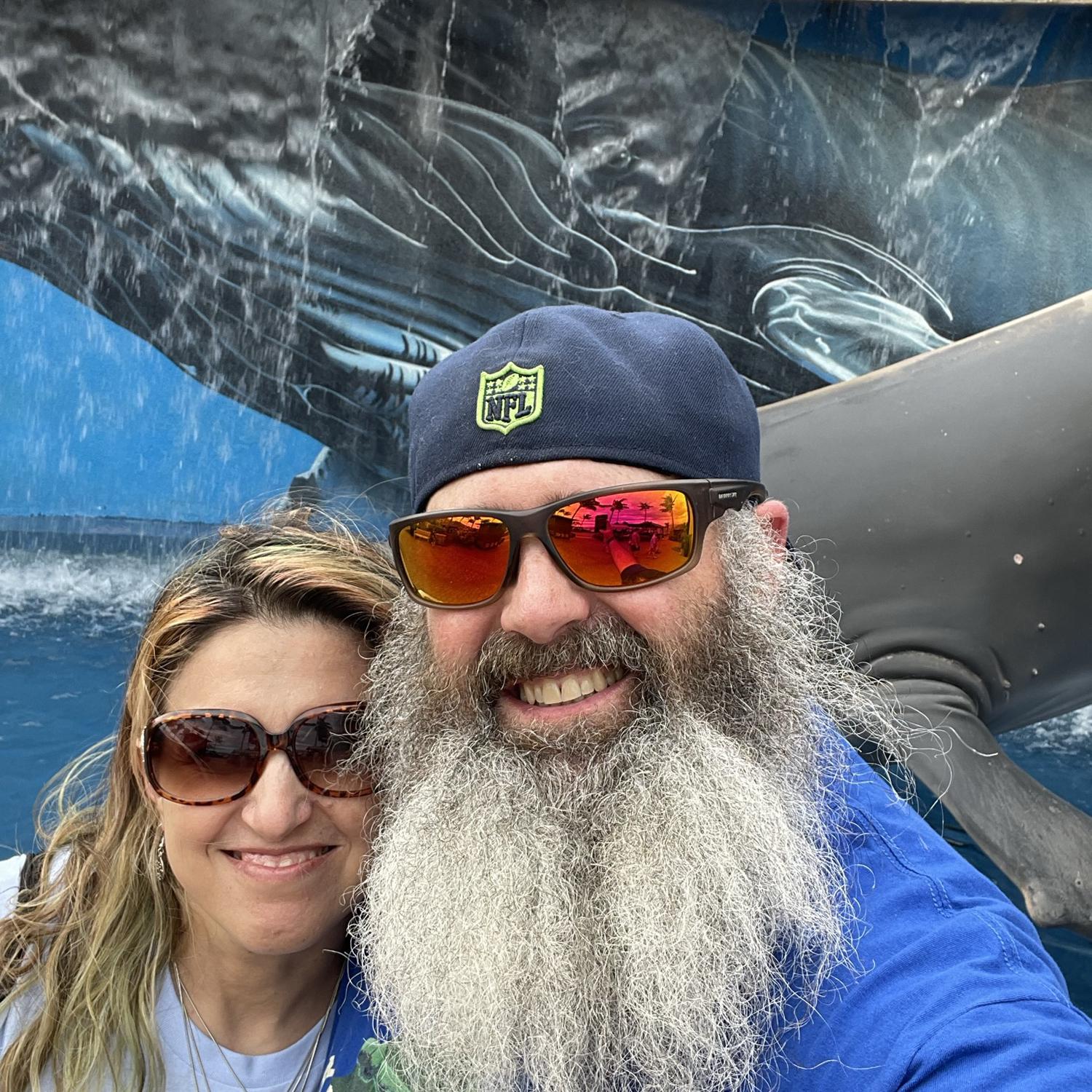 April 7, 2023. The aquarium in Maui. The tunnel surrounded by sharks and fish was great.