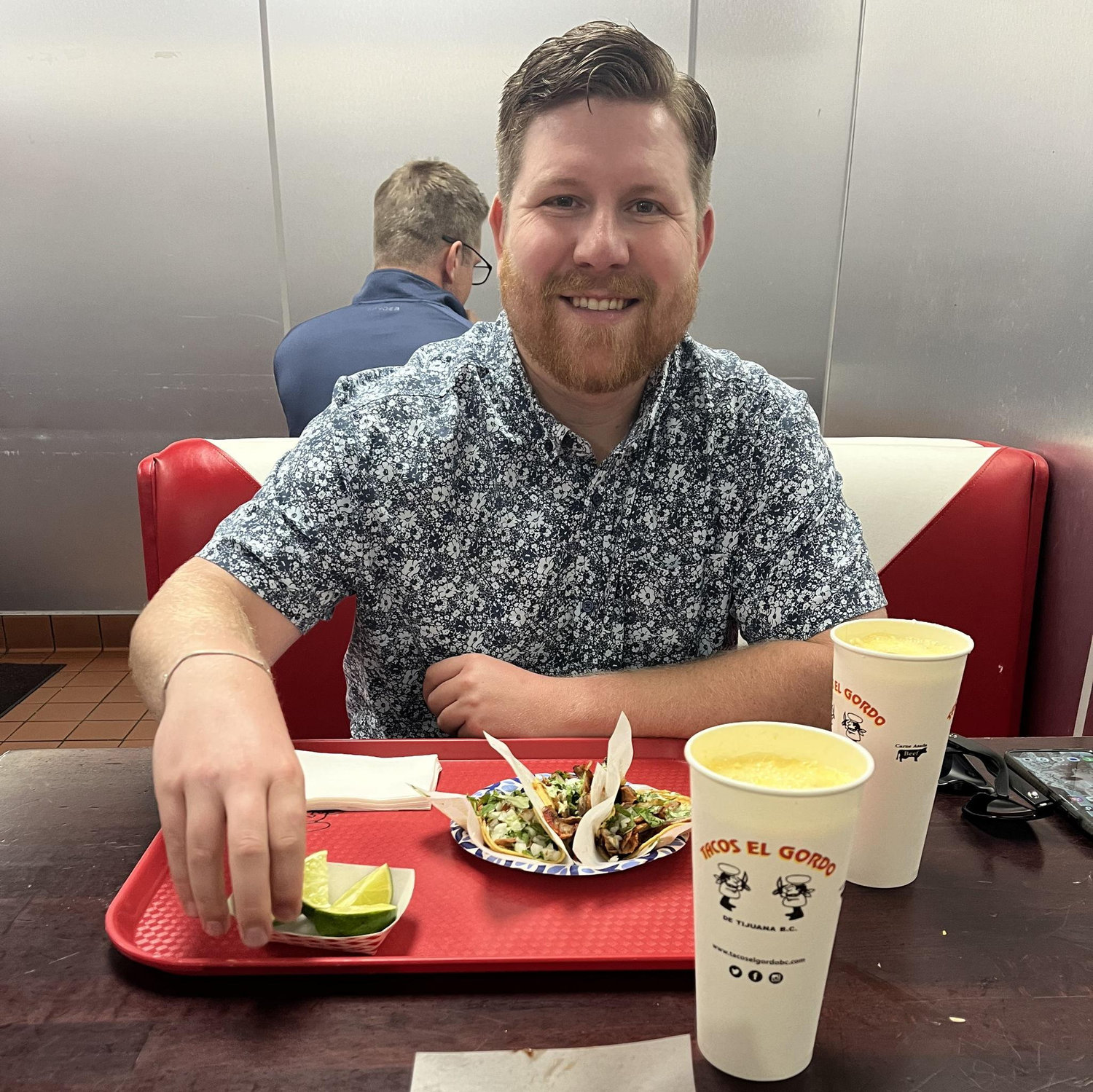 Evan's first (legit) taco experience in Chula Vista, CA