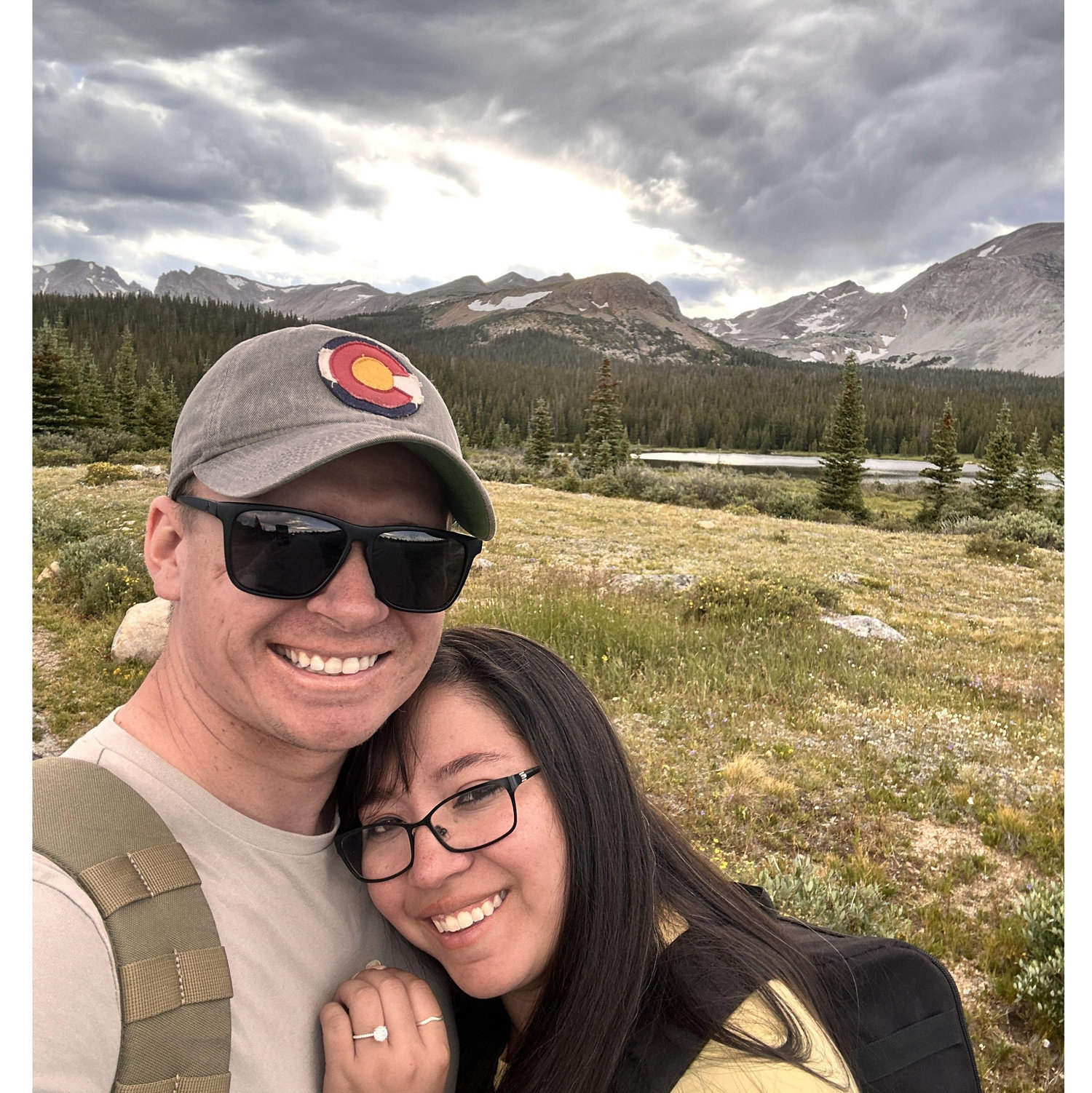 Hiking together