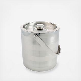 Ellison Satin Stripe Ice Bucket