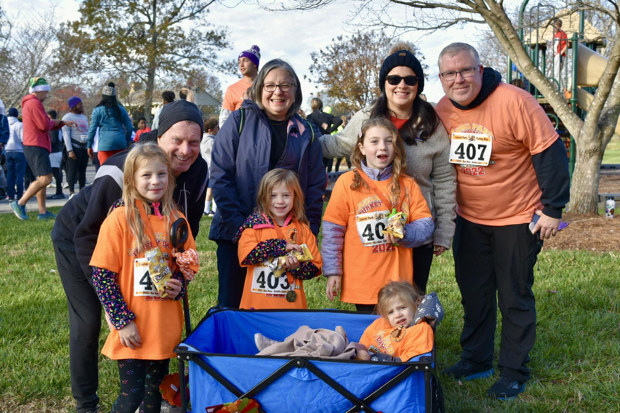 Turkey Trot in Concord with the Hopes Family