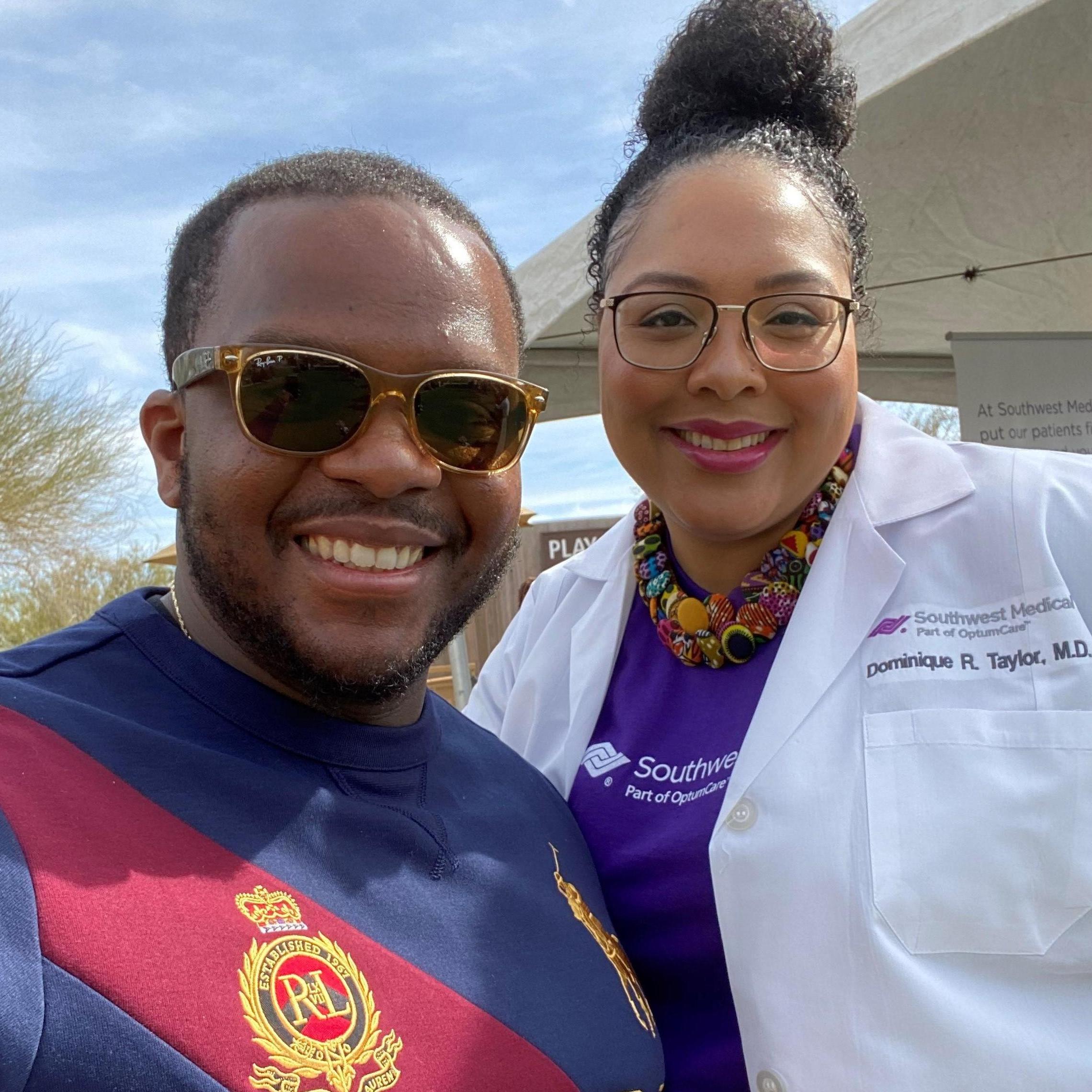 Volunteering at the Springs Preserve Black History Month Festival 2020 in Las Vegas