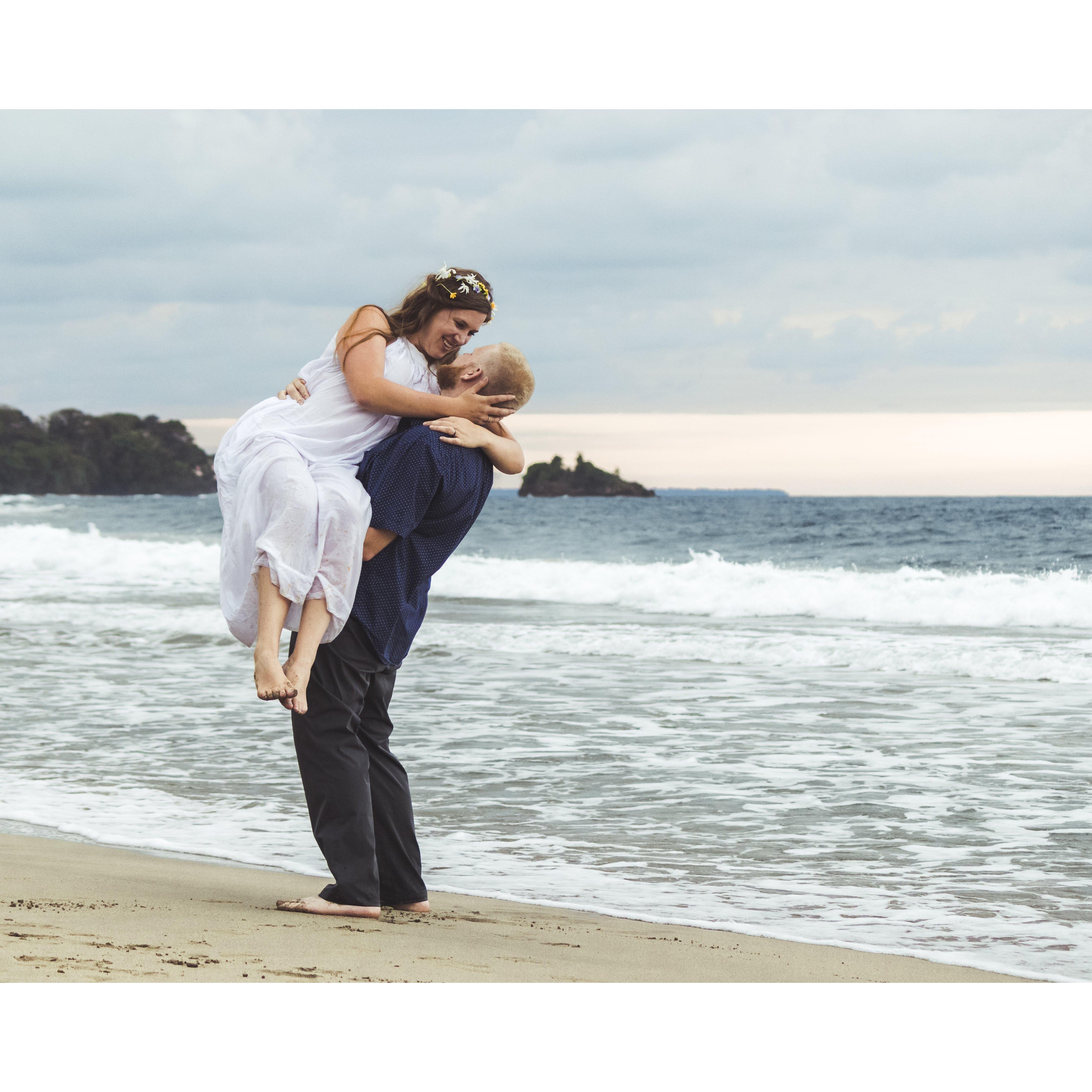 Engagement Photos in Puerto Viejo Costa Rica