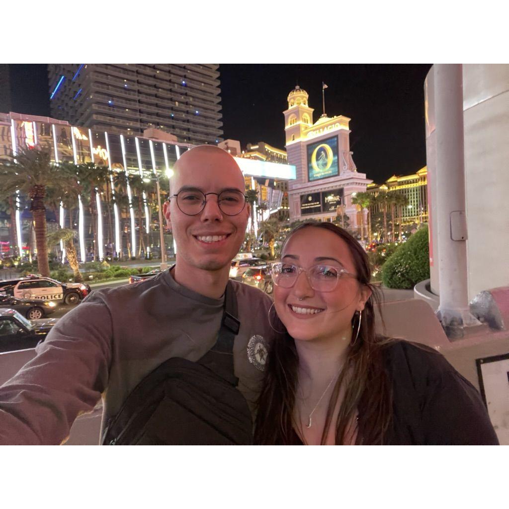 Gabe's first time visiting Las Vegas, cheering Jazzy and the family on for the 2022 USBC Open Championship!