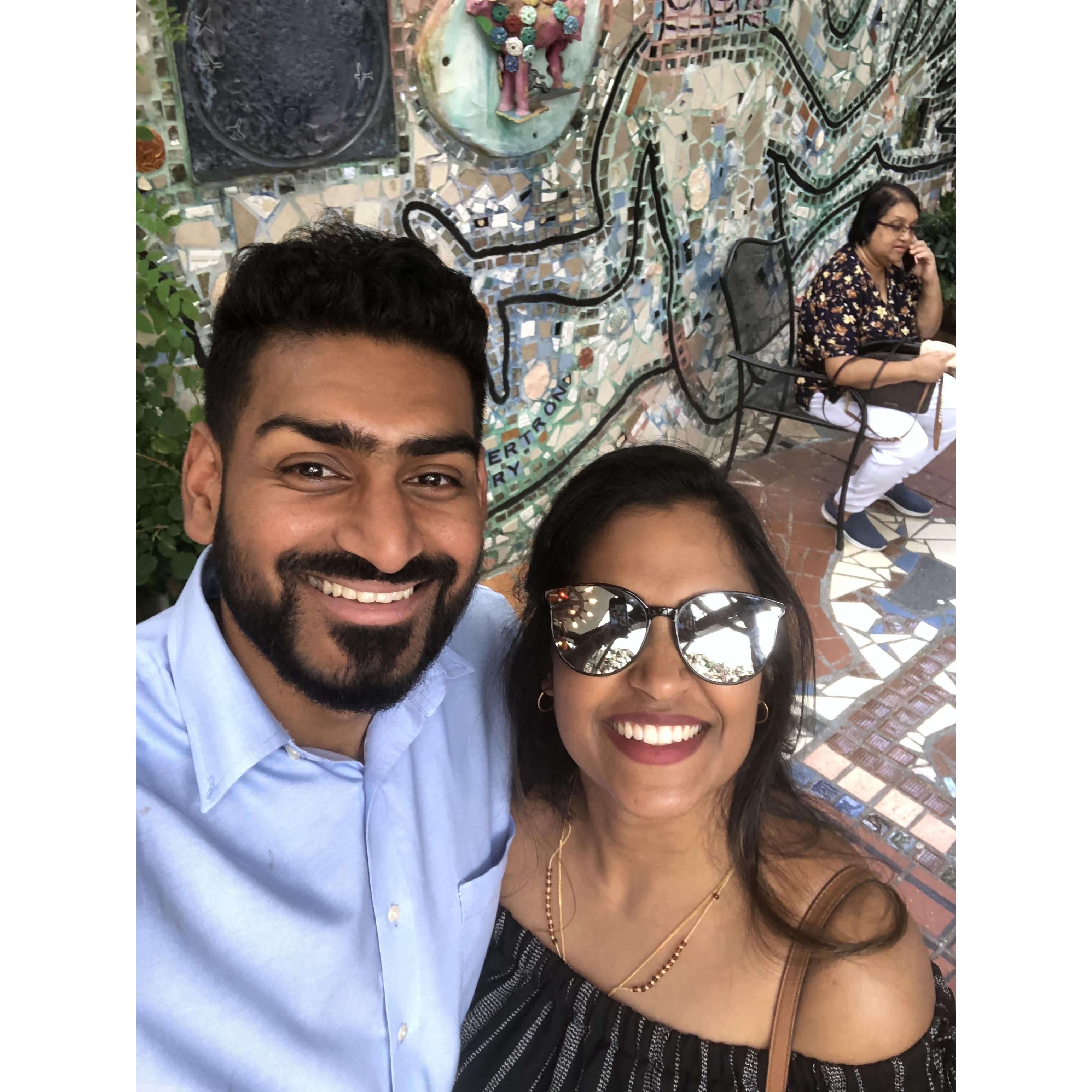 Date to Philadelphia Magic Gardens