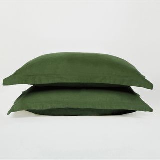 LuxeWeave Organic French Sham, Set of 2