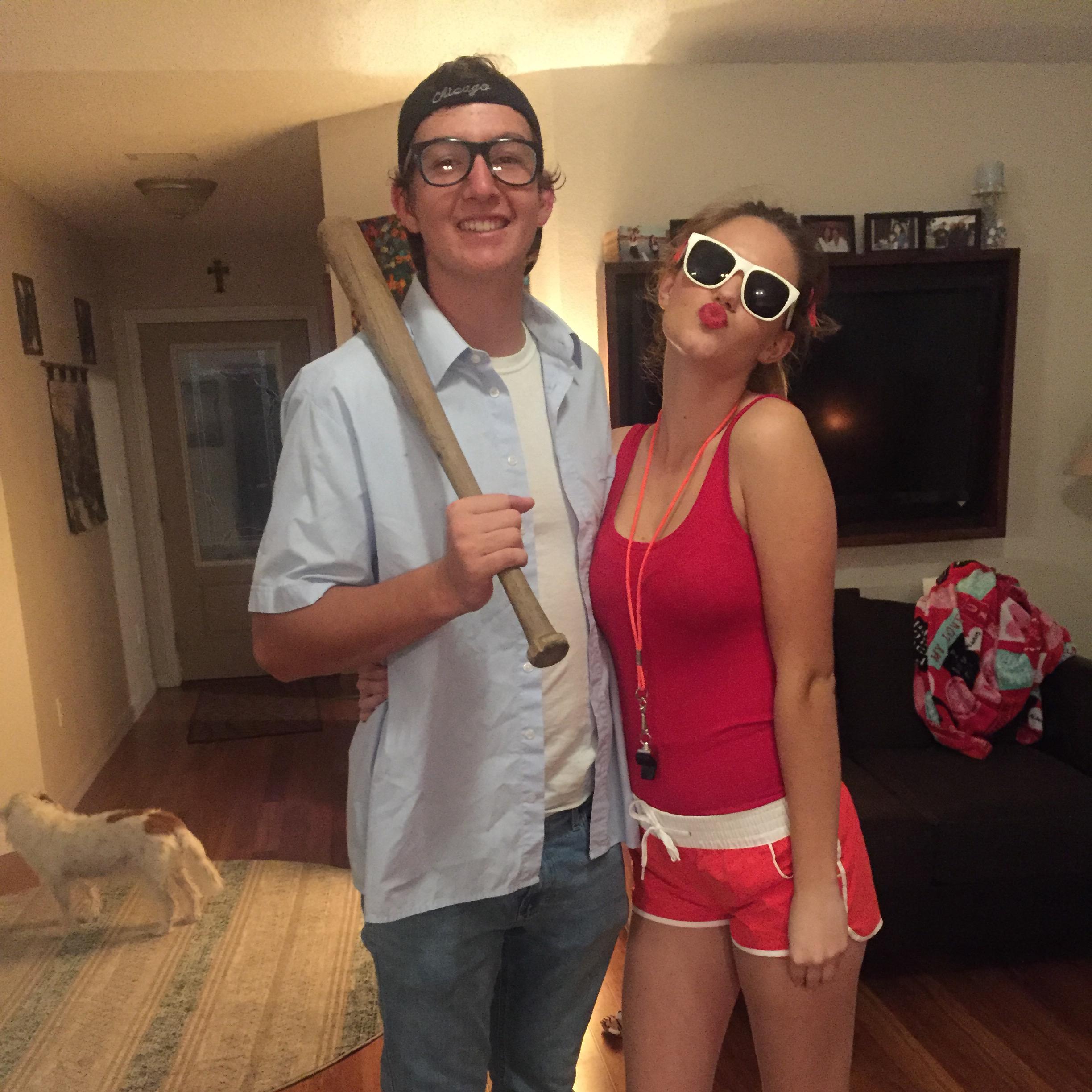 Halloween 2017, we went as Squints and Wendy Peffercorn