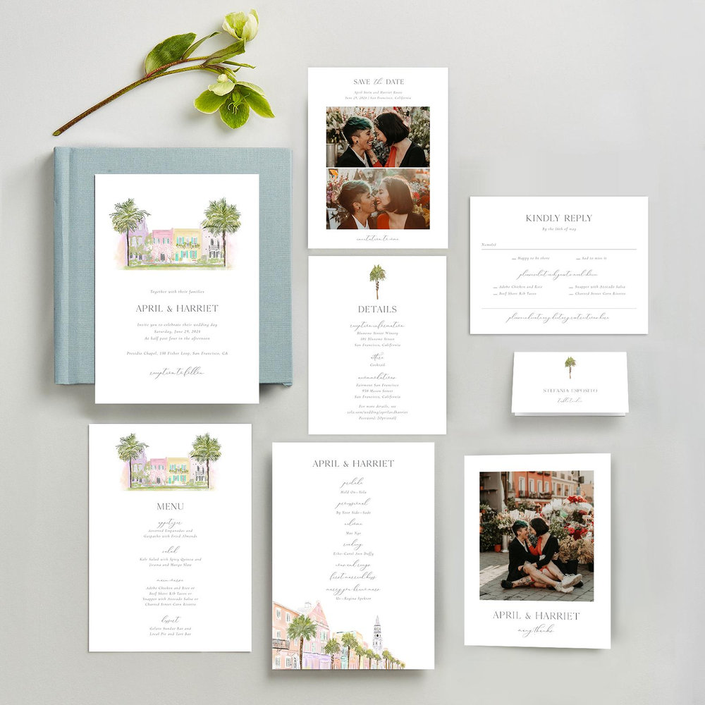 Zola Save The Dates - Ashbey Multiphoto
