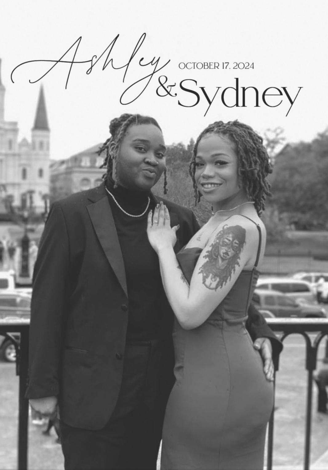 The Wedding Website of Ashley Mallory and Sydney Robinson