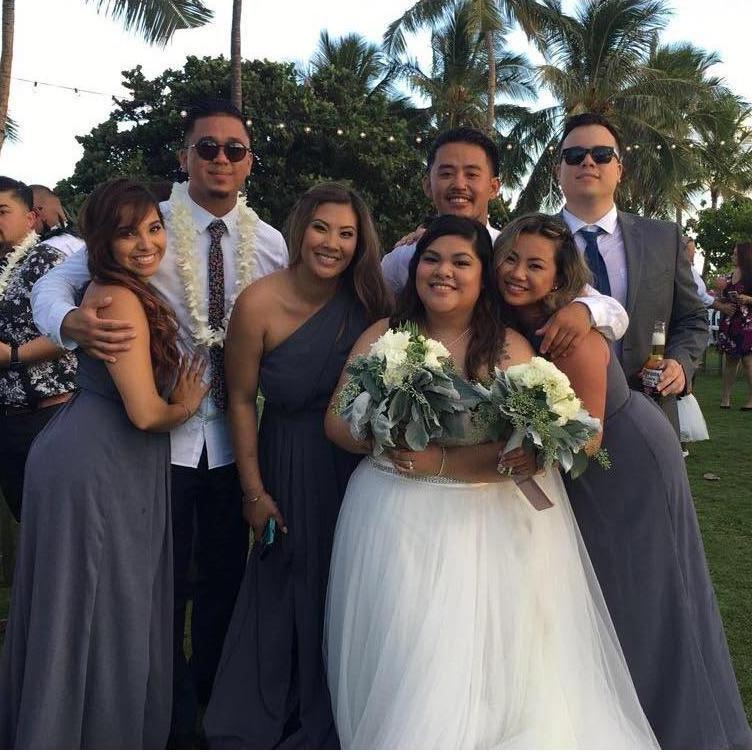 Nikki's wedding in Hawaii