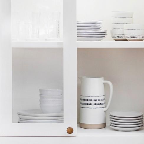 Dessert Bowl Stoneware Black / White - Hearth & Hand™ with Magnolia