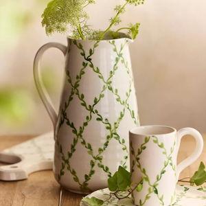 Vine Lattice Pitcher