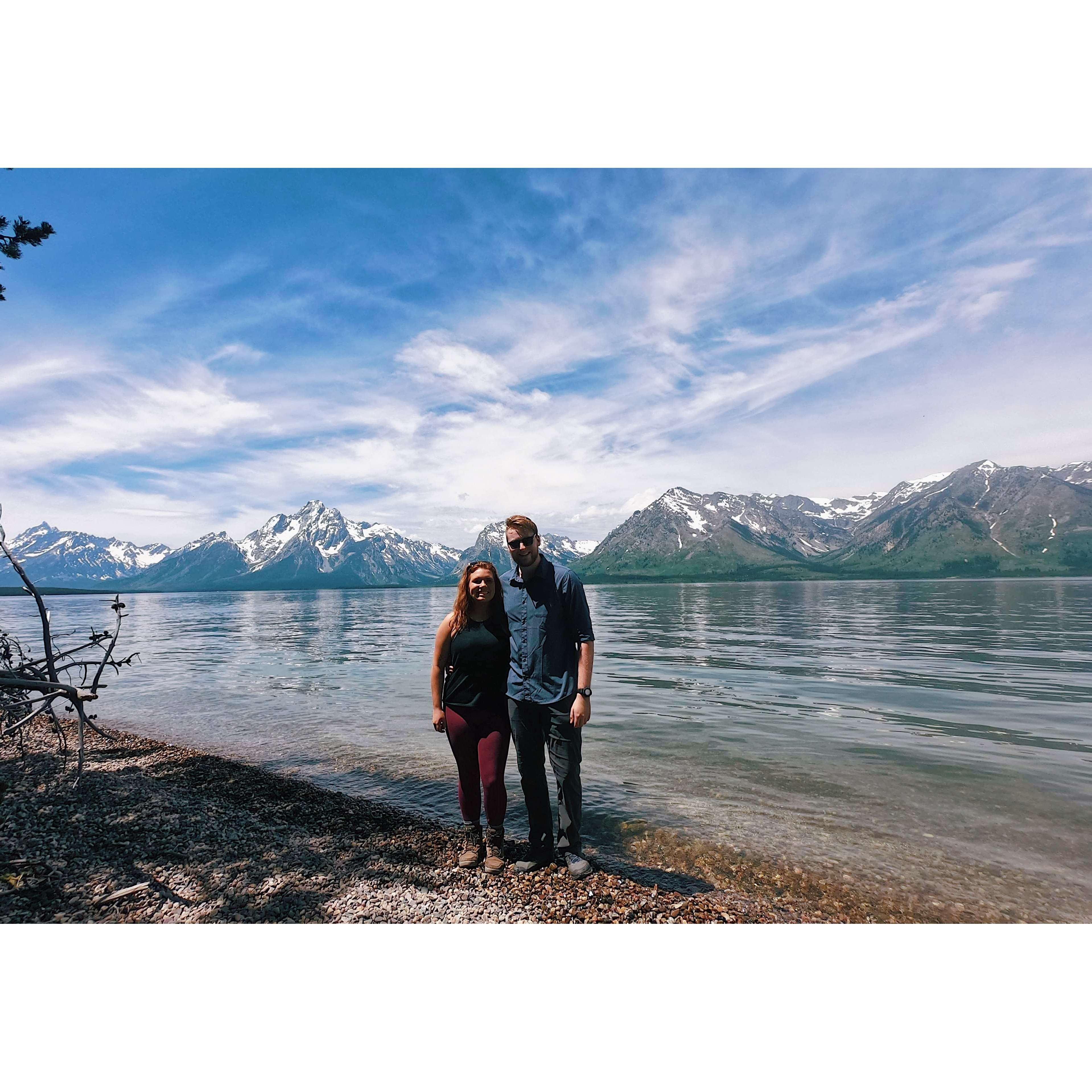 2019-Our first of 4 annual trips to the Tetons, WY.