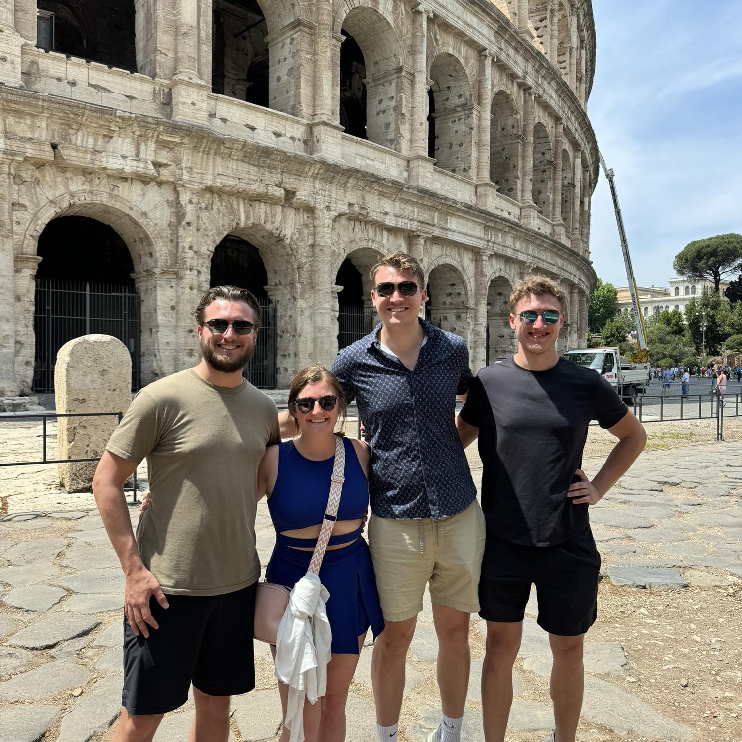 a customary photo whenever I am with all three of the Dorvinen brothers!