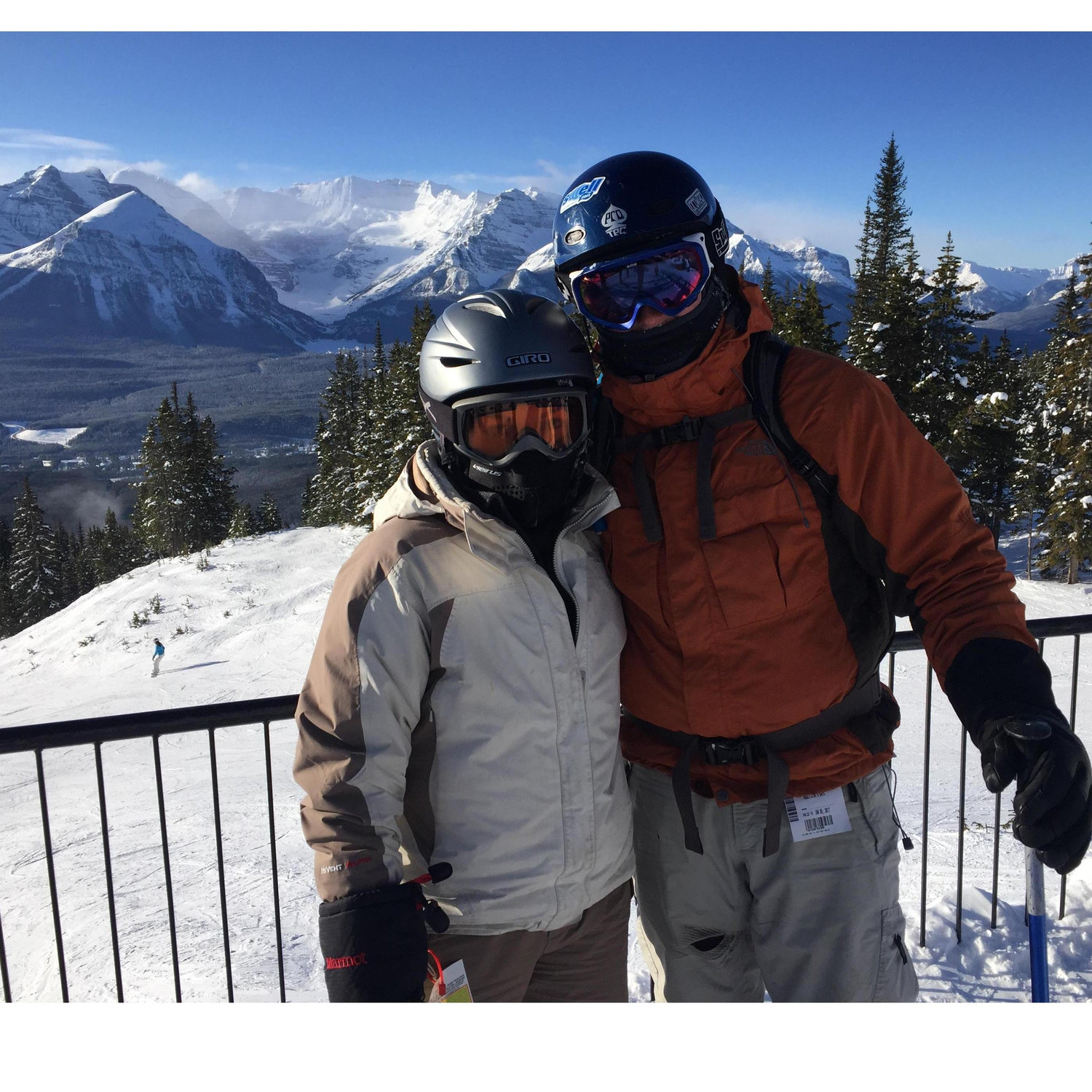 Skiing in Lake Louise, Celebrating New Years 2018