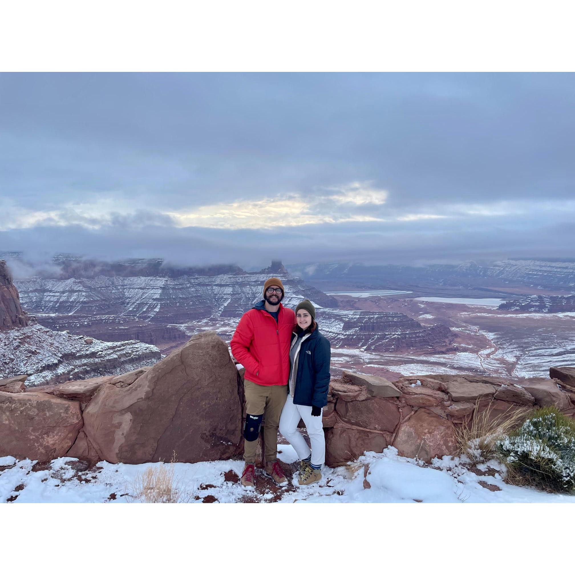 Dead Horse Point State Park, December 2020.